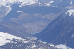Blick ins Vinschgau (Mals / Tartsch)