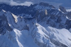 Säntis mit seinem markanten Turm