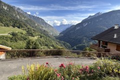 Blick von La Forclaz in Richtung Süden