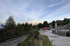 Ausblick vom Chalet Hotel Les Rhodos