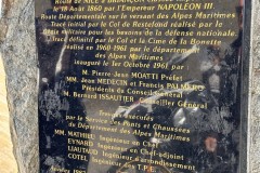 Infotafel am Obelisk