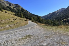 Ausblick auf der Abfahrt