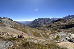 Ausblick vom Col du Galibier