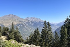 Wolkenloser Ausblick