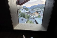Zimmerausblick nach dem Wellness