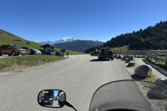 Fotohalt in Col des Aravis (1486m)