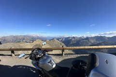Grandioser Ausblick mit kaltem und starken Wind
