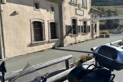 Erster Fotohalt nach dem Col du Vars