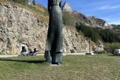 "La Dame du Lac" am Lac du Chevril