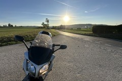 Kistenpass mit Abendsonne
